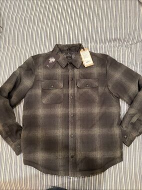 prAna Showdown Jacket, Gravel, Size L
